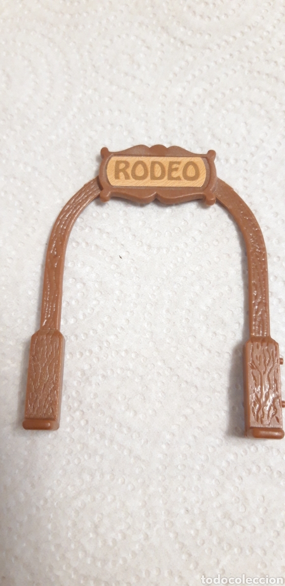 Juguetes antiguos y Juegos de colecci&oacute;n: ACCESORIO PUERTA RODEO PARQUE PARK PINYPON DE FAMOSA A&Ntilde;OS 80