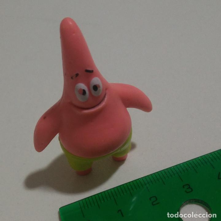 Juguetes antiguos y Juegos de colecci&oacute;n: figura patricio bob esponja mu&ntilde;eco goma pvc