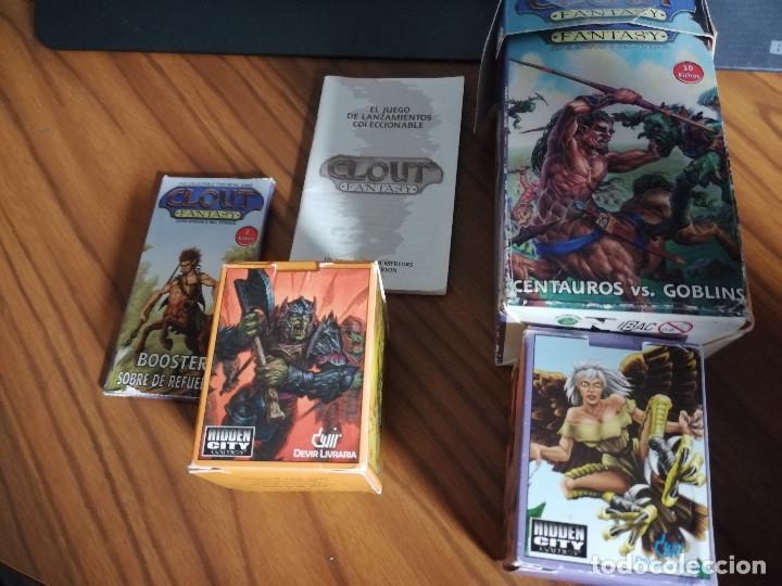 Jouets Anciens et Jeux de collection: CLOUT FANTASY. CENTAUROS VS. GLOBLINS. DOS CAJAS DE INICIO M&Aacute;S SOBRE EXTRA E INSTRUCCIONES.