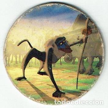 Juguetes antiguos y Juegos de colecci&oacute;n: COLECCI&Oacute;N TAZOS PANINI EL REY LE&Oacute;N VERSI&Oacute;N DUTCH DE LEEUWEKONING TAZO CAPS POGS N&Uacute;MERO 3 WALT DISNEY