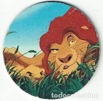 Juguetes antiguos y Juegos de colecci&oacute;n: COLECCI&Oacute;N TAZOS PANINI EL REY LE&Oacute;N VERSI&Oacute;N ALEM&Aacute;N DER K&Ouml;NIG DER L&Ouml;WEN TAZO CAPS POGS 7 WALT DISNEY