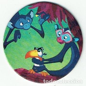 Juguetes antiguos y Juegos de colecci&oacute;n: COLECCI&Oacute;N TAZOS PANINI EL REY LE&Oacute;N VERSI&Oacute;N FRANC&Eacute;S LE ROI LION TAZO CAPS POGS N&Uacute;MERO 14 WALT DISNEY