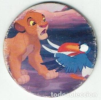 Juguetes antiguos y Juegos de colecci&oacute;n: COLECCI&Oacute;N TAZOS PANINI EL REY LE&Oacute;N VERSI&Oacute;N DUTCH DE LEEUWEKONING TAZO CAPS POG N&Uacute;MERO 16 WALT DISNEY