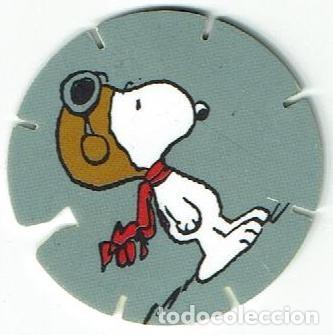 Juguetes antiguos y Juegos de colecci&oacute;n: COLECCI&Oacute;N TAZOS GREFUSA SNACKS SNOOPY CAPS COLLECTION TAZO N&Uacute;MERO 9 2002 VOLADORES VOLADOR