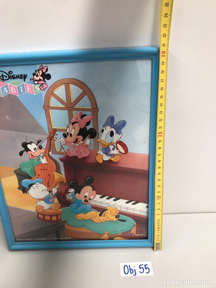 Juguetes antiguos y juegos de colecci&oacute;n: Cuadro Disney - Foto 2
