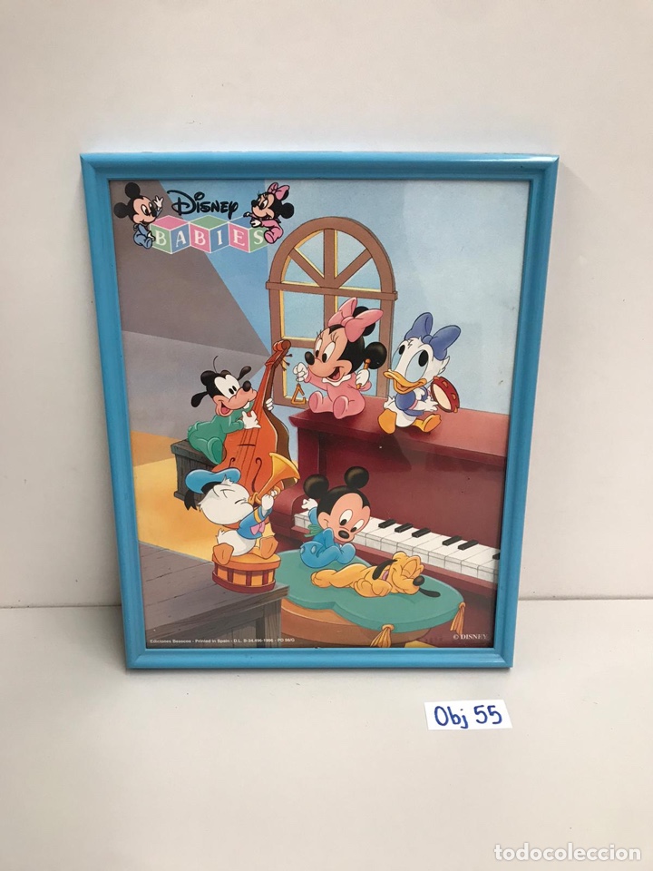 Juguetes antiguos y juegos de colecci&oacute;n: Cuadro Disney - Foto 1