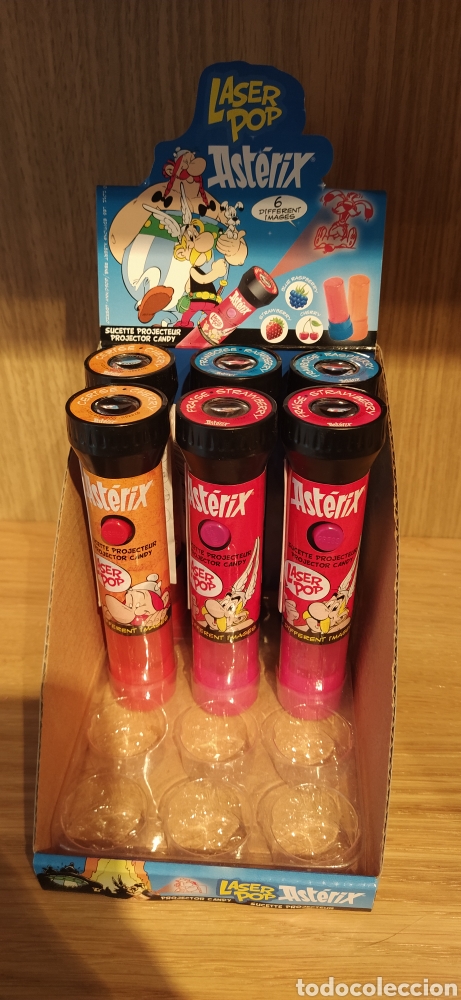 Juguetes antiguos y Juegos de colecci&oacute;n: Laser Pops de Asterix y Obelix colecci&oacute;n completa (no incluye la caja)