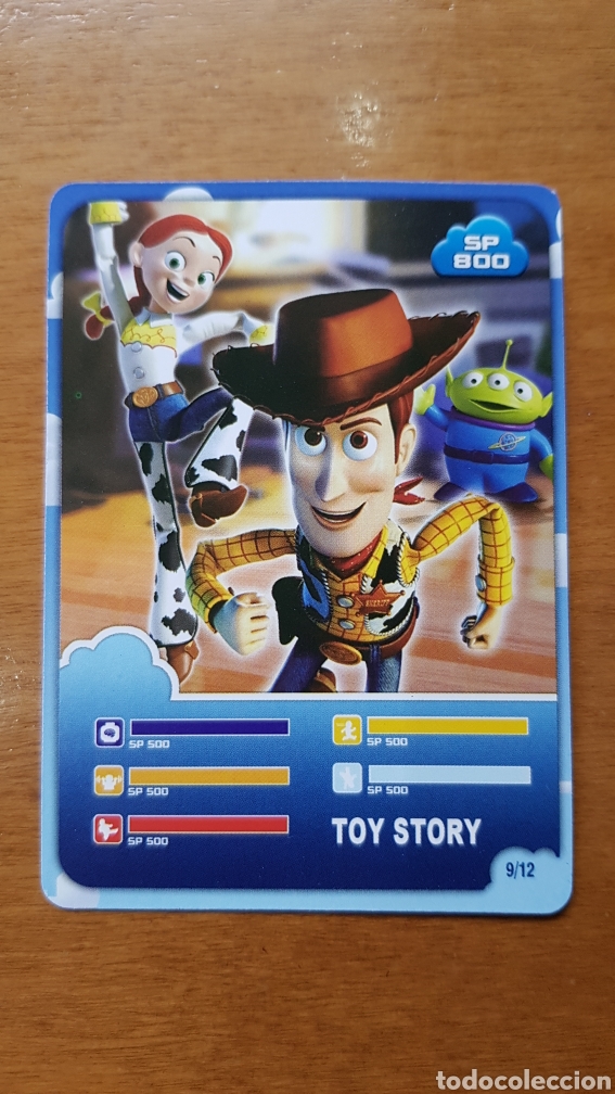 Juguetes antiguos y Juegos de colecci&oacute;n: Carta cromo colecci&oacute;n Toy Story dibujos animados Disney