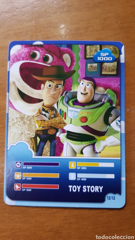Juguetes antiguos y Juegos de colecci&oacute;n: Carta cromo colecci&oacute;n Toy Story dibujos animados Disney