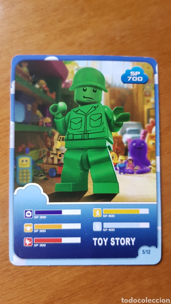 Juguetes antiguos y Juegos de colecci&oacute;n: Carta cromo colecci&oacute;n Toy Story dibujos animados Disney