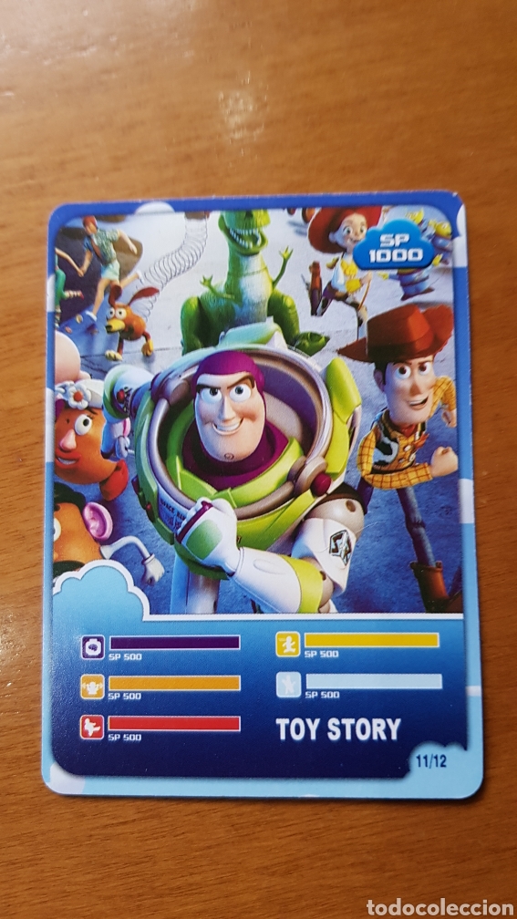 Juguetes antiguos y Juegos de colecci&oacute;n: Carta cromo colecci&oacute;n Toy Story dibujos animados Disney