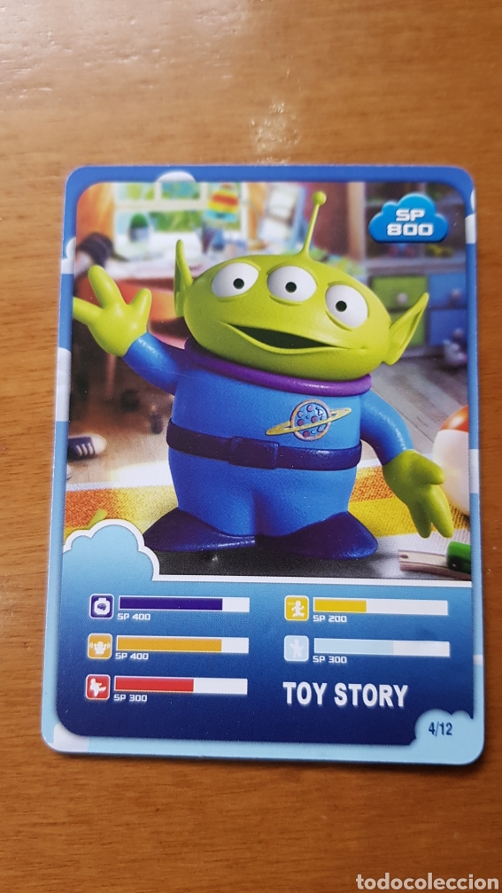 Juguetes antiguos y Juegos de colecci&oacute;n: Carta cromo colecci&oacute;n Toy Story dibujos animados Disney