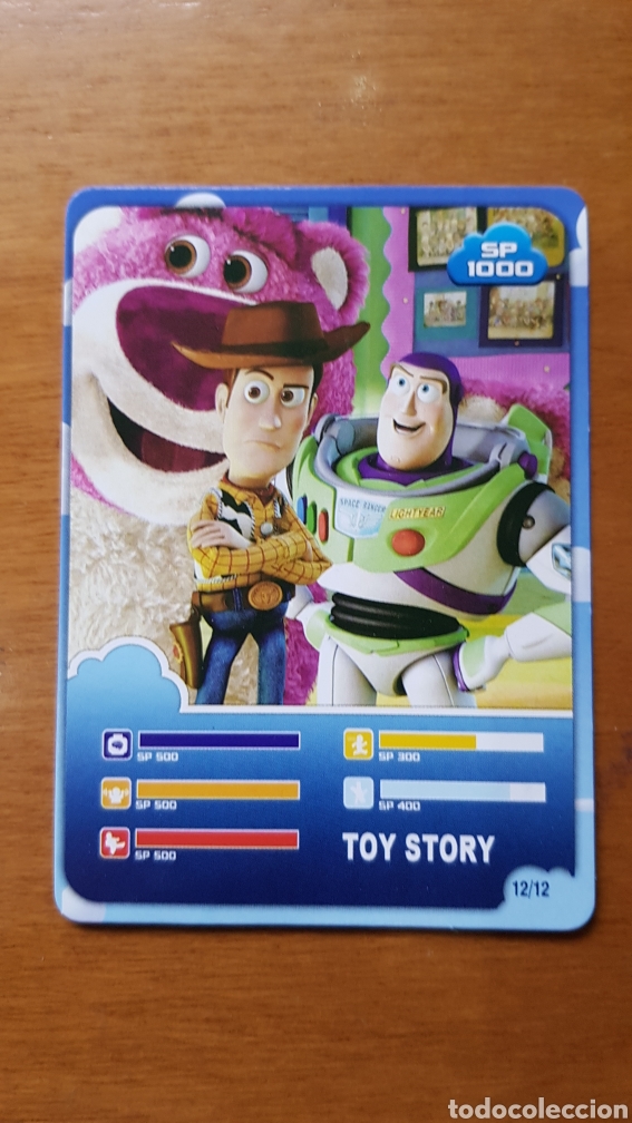 Juguetes antiguos y Juegos de colecci&oacute;n: Carta cromo colecci&oacute;n Toy Story dibujos animados Disney