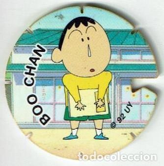 Juguetes antiguos y Juegos de colecci&oacute;n: COLECCI&Oacute;N TAZOS GREFUSA SNACKS SHIN CHAN TAZO CAPS POGS #86 86 BOO CHAN A&Ntilde;O 1992 SERIE ANIME JAP&Oacute;N