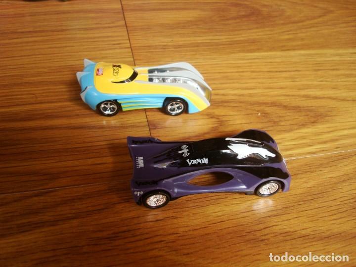 Juguetes antiguos y Juegos de colecci&oacute;n: Lote 2 coches Marvel (X-Men y Venom) Majorette