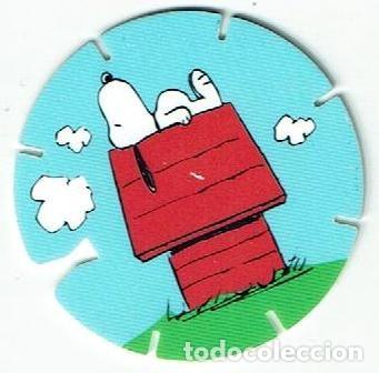Juguetes antiguos y Juegos de colecci&oacute;n: COLECCI&Oacute;N TAZOS GREFUSA SNOOPY CAPS COLLECTION TAZO POGS 36 SNACKS SERIE ANIMACI&Oacute;N C&Oacute;MICS PEANUTS