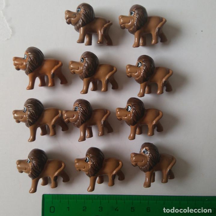 leones lion leoncitos miniatura animalito zoolo - Buy Other antique toys  and games on todocoleccion