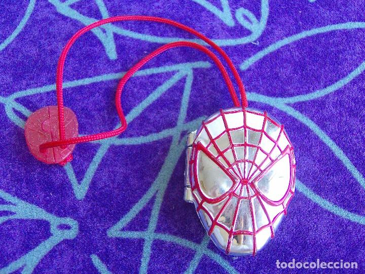 colgante mascara spiderman con foto en su inter - Buy Other antique toys  and games on todocoleccion