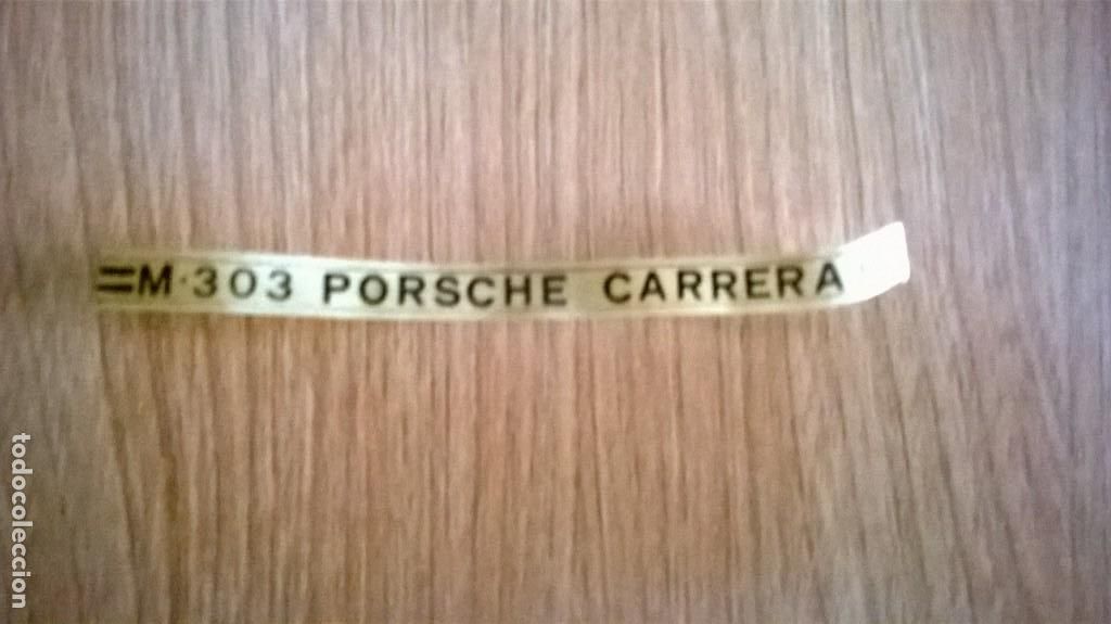 Altes Spielzeug und Spiele: Pilen cinta del modelo Porsche carrera 6