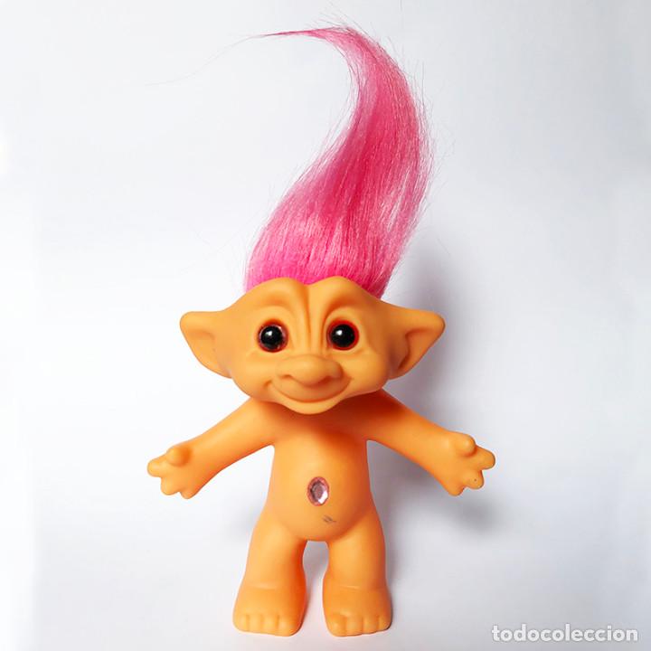 Juguetes antiguos y Juegos de colecci&oacute;n: TROLLS PELOS DE COLORES, popland