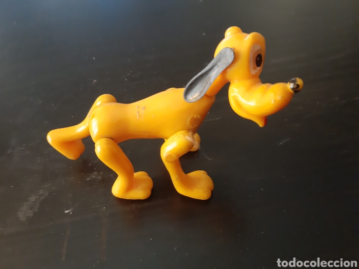 Juguetes antiguos y Juegos de colecci&oacute;n: ANTIGUO MECANO PLUTO WALT DISNEY PLASTICO DURO DUNKIN