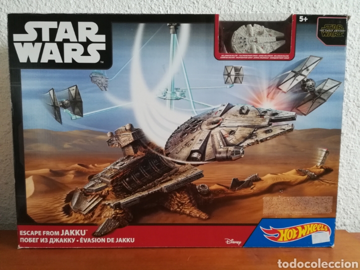 Juguetes antiguos y Juegos de colecci&oacute;n: Evasi&oacute;n de Jakku - Star Wars The Force Awakens - Hot Wheels Disney Mattel Lucasfilm