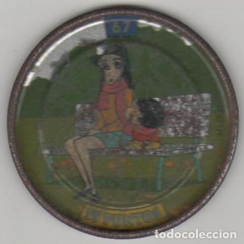 Juguetes antiguos y Juegos de colecci&oacute;n: COLECCI&Oacute;N TAZOS PANRICO BOLLYCAO SHIN CHAN METAL RAPPERS TAZO MET&Aacute;LICO CAPS POGS N&Uacute;MERO 67 ANIME