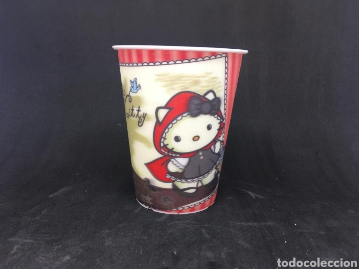 Juguetes antiguos y Juegos de colecci&oacute;n: vaso plastico hello kitty - nocilla - car192