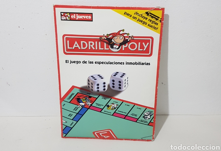 Juguetes antiguos y juegos de colecci&oacute;n: Ladrillopoly - juego de especulacion inmobiliaria - el jueves - car193