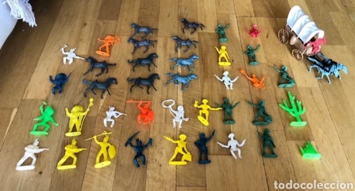 Juguetes antiguos y juegos de colecci&oacute;n: Indios y vaqueros Comansi. ASM - Foto 2
