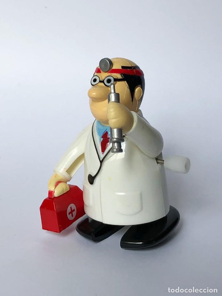 Juguetes antiguos y Juegos de colecci&oacute;n: MU&Ntilde;ECO A CUERDA M&Eacute;DICO , DOCTOR, ENFERMERO, POPLAND
