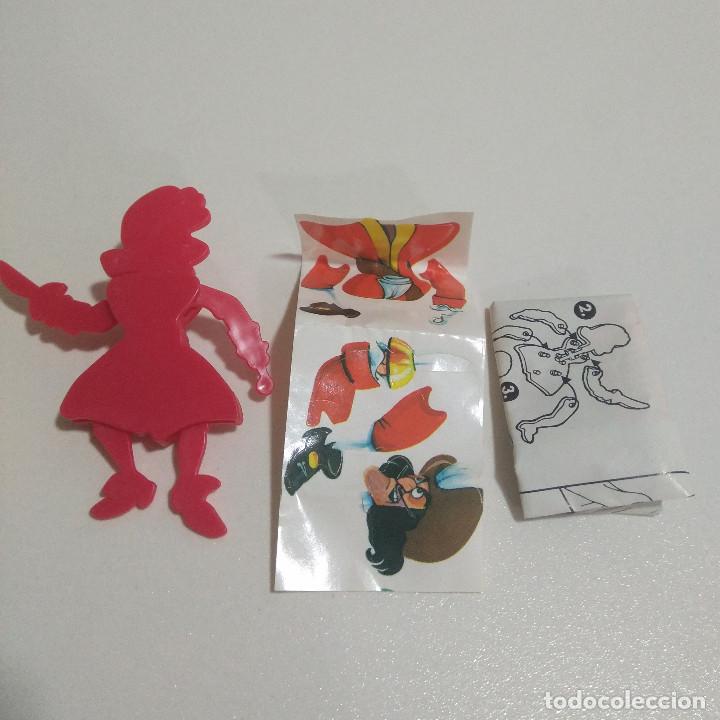 Juguetes antiguos y Juegos de colecci&oacute;n: garfio PETER PAN MU&Ntilde;ECO MINIATURA MU&Ntilde;ECO MINI FIGURITA NESTLE DISNEY ANTIGUO 90 pirata