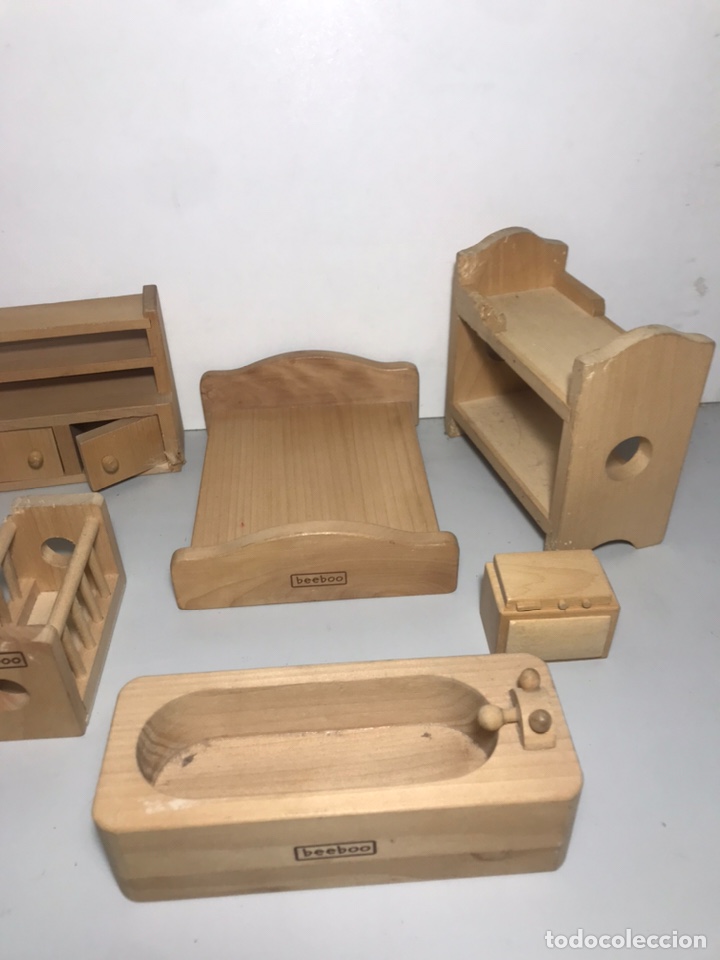 Juguetes antiguos y juegos de colecci&oacute;n: LOTE DE MADERA BEEBOO - Foto 2