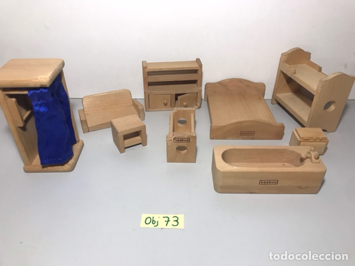 Juguetes antiguos y juegos de colecci&oacute;n: LOTE DE MADERA BEEBOO - Foto 1