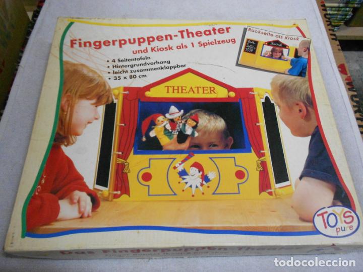 Jouets Anciens et Jeux de collection: ANTIGUO PEQUE&Ntilde;O TEATRO DE MARIONETAS DE DEDO O SIMILAR