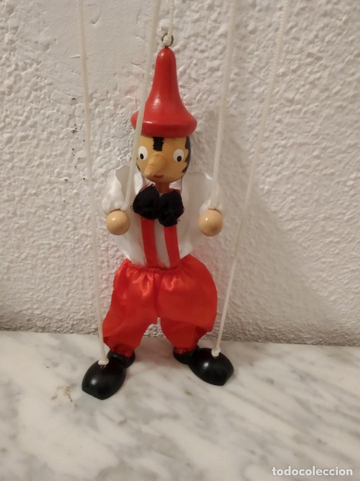 Juguetes antiguos y Juegos de colecci&oacute;n: Marioneta Pinocho