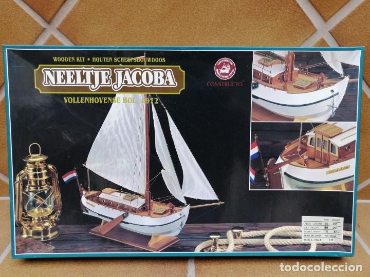 Juguetes antiguos y juegos de colecci&oacute;n: BARCO MADERA -MARCA CONSTRUCTO - Foto 1
