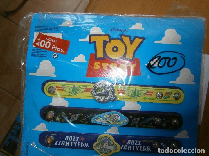 Juguetes antiguos y juegos de colecci&oacute;n: COLECION DE PULSERAS DISNEY A&Ntilde;OS 90,,TOY STORY ,,Y,,,,,,,UNICAS EN TC