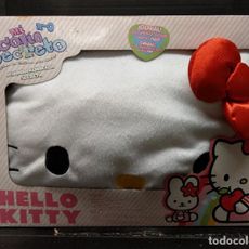 Cojín De Hello Kitty Suave - 35 Cm, Con Lazo Rojo O Azul, Colecciona Expresiones