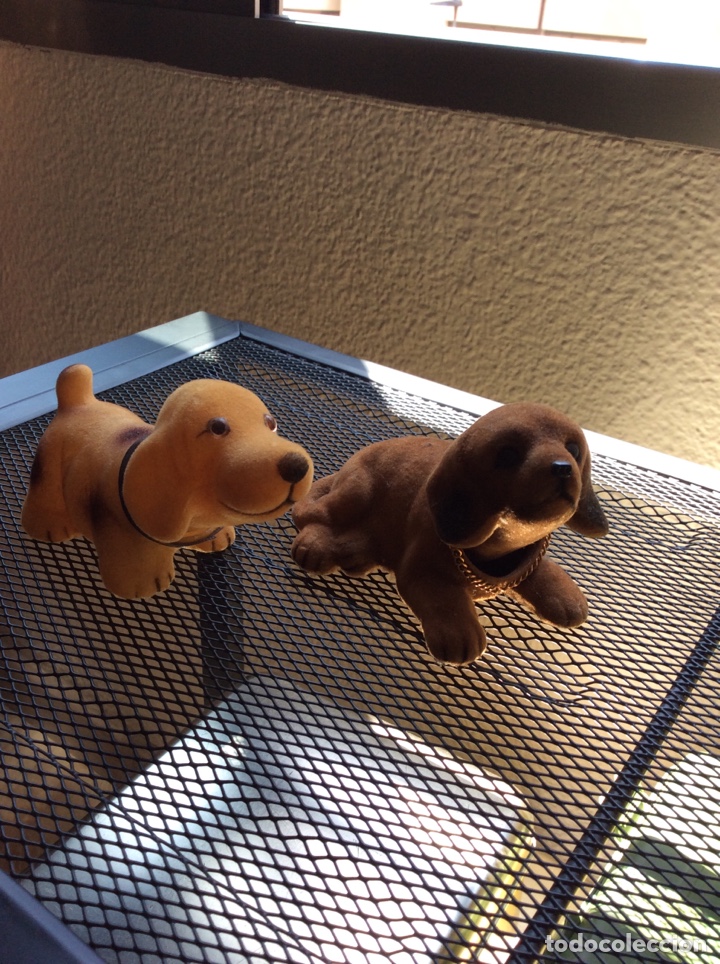 Juguetes antiguos y juegos de colecci&oacute;n: Antiguo perro cabeza oscilante