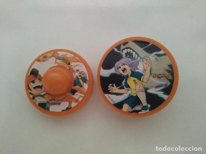 Juguetes antiguos y juegos de colecci&oacute;n: Tirador disco Inazuma Eleven Phoskitos