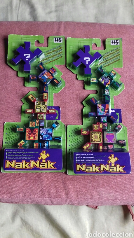 Juguetes antiguos y Juegos de colecci&oacute;n: Lote de 2 Nak Nak. Hasbro 2002.