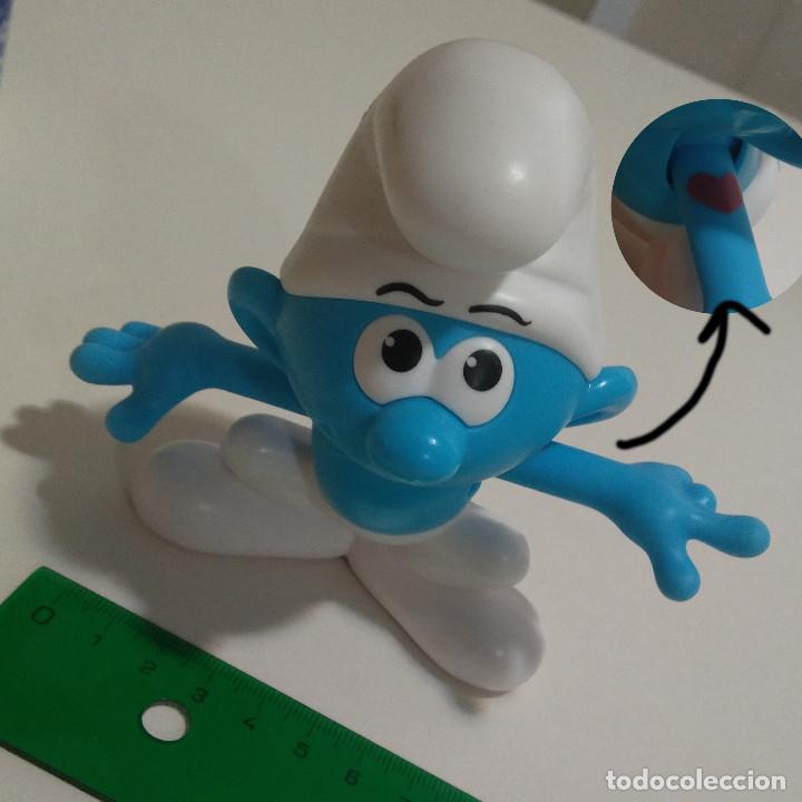 Juguetes antiguos y Juegos de colecci&oacute;n: pitufo vanidoso burger king burguer smurfs figura promocional mu&ntilde;eco