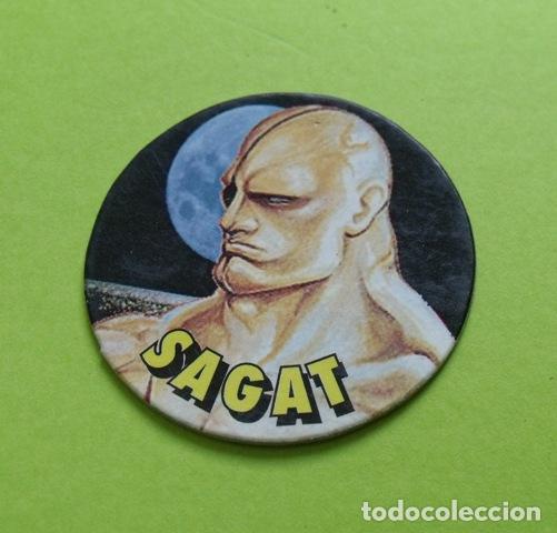 Juguetes antiguos y Juegos de colecci&oacute;n: Tazo n&ordm;5 STREET FIGHTER II - SAGAT