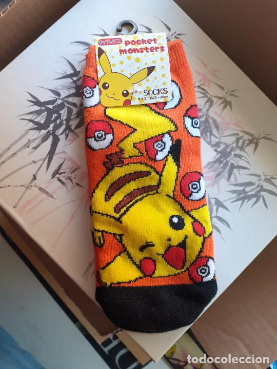 Juguetes antiguos y Juegos de colecci&oacute;n: calcetines japoneses pikachu pokemon