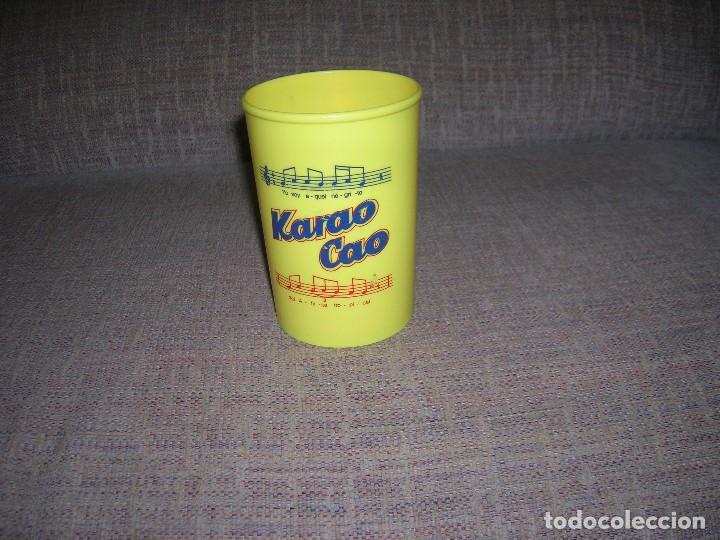 Juguetes antiguos y Juegos de colecci&oacute;n: Vaso Karao Cao. Karaoke de Cola Cao. Solo el vaso sin tapa, sin microfono y sin altavoz.