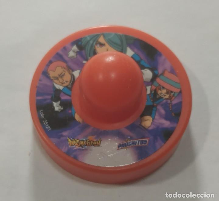 Juguetes antiguos y juegos de colecci&oacute;n: PREMIO PUBLICIDAD PHOSKITOS , INAZUMA ELEVEN , TAZO GIRATORIO