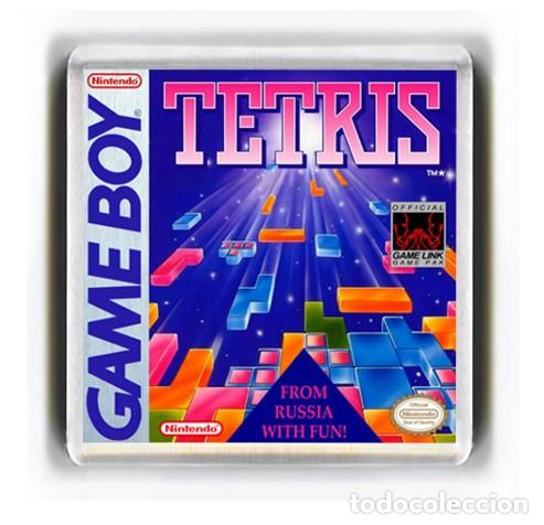 Juguetes antiguos y Juegos de colecci&oacute;n: IMAN ACRILICO NEVERA - VIDEOJUEGOS GAME BOY TETRIS NINTENDO