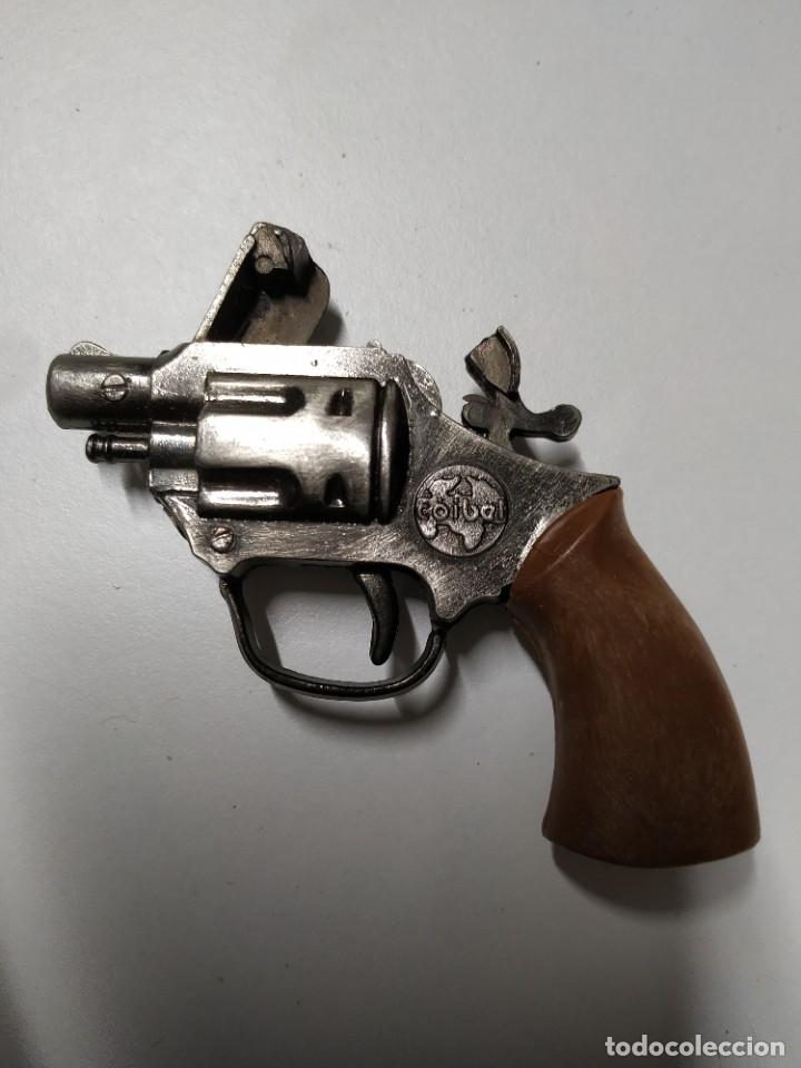 pistola metálica de juguete coibel con cinturón - Compra venta en  todocoleccion