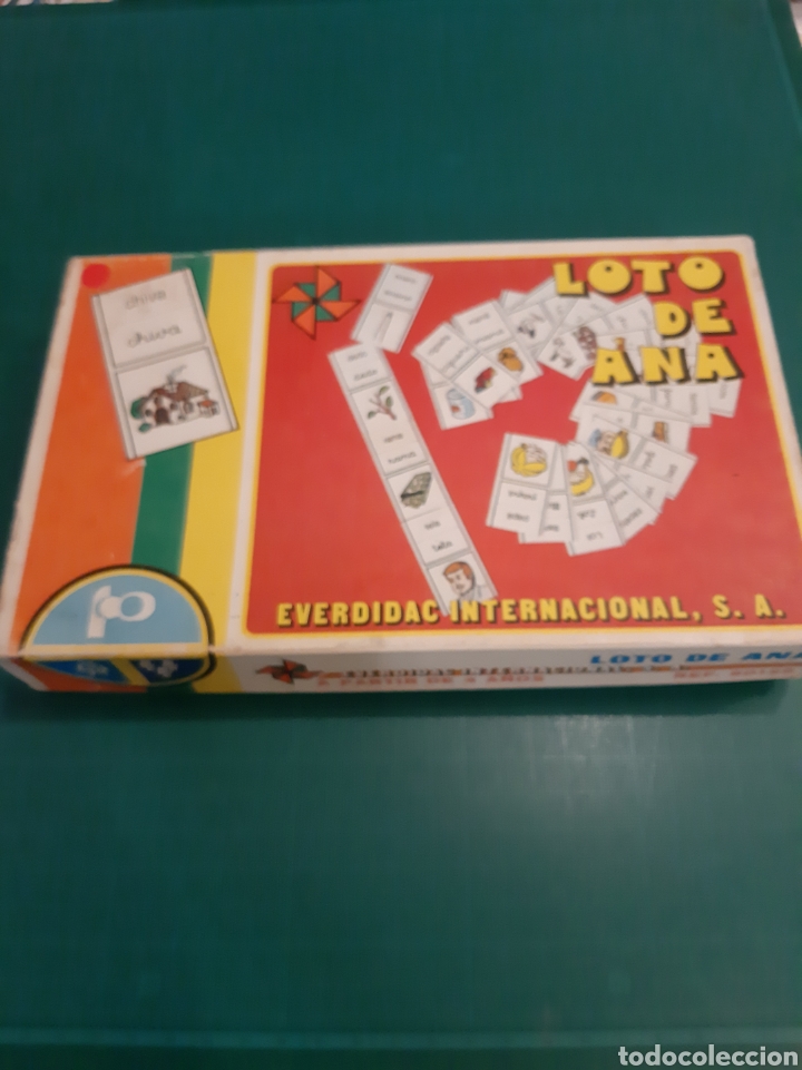 Altes Spielzeug und Spiele: JUEGO LA LOTO DE ANA EVERDIDAC INTERNACIONAL ESPA&Ntilde;A REF 90126